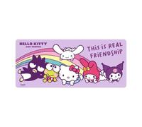 My sweety pop | Alfombrilla de ratón XXL Hello Kitty & Friends | Mochila grande de escritorio Kawaii 80 x 35 cm | Superficie lisa y base antideslizante | Accesorio decorativo Sanrio para teletrabajo y