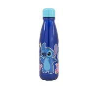 My sweety pop - Botella de acero inoxidable para niños, adultos, adultos, para adolescentes, comidas, 26,5 cm, 600 ml, hidratación, idea de regalo, botella (Stitch - azul)