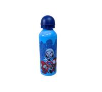 My sweety pop | Botella de agua para niños Spiderman de aluminio 500 ml | Botella de agua sin BPA Escuela y Deporte | Modelo Spidey Ghost-Spider y Miles Morales | Licencia oficial de Marvel