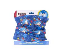 My sweety pop | Chupete Sonic el Erizo para niño | Cuello polar suave y cálido azul | Bufanda tubo de invierno para niño de 6 a 10 años | Accesorios Escuela y Esquí
