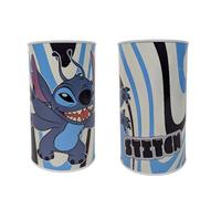 My sweety pop - Hucha de metal Stitch azul - Escuela - Almacenamiento de piezas - 17,5 cm - Idea de regalo