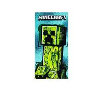 My sweety pop Minecraft - Toalla de baño (70 x 140 cm), color verde
