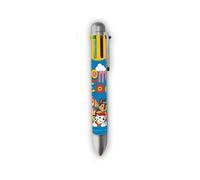 My sweety pop | Pluma de 6 colores Patrulla Canina | Suministros escolares para niños | Idea de regalo de cumpleaños | Bolígrafo multicolor tema Paw Patrol Chase y Marcus | Escritura Escuela Primaria