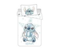 My sweety pop Stitch-2 Pieces - Juego de cama para bebé - Funda nórdica - reversible, 100 x 135 - Funda de almohada - 40 x 60 cm Ropa de cama - 100% algodón