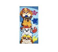 My sweety pop | Toalla de playa infantil Pat Patrulla Canina | Toalla de baño de microfibra Paw Patrol niño | Secado rápido | Azul | 70 x 140 cm