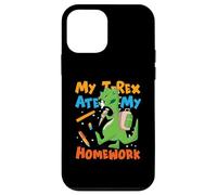 My T-Rex Ate My Homework School T-Rex dinosaurio Carcasa para iPhone 12 mini