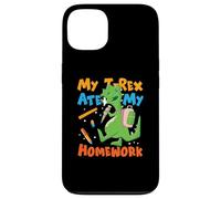 My T-Rex Ate My Homework School T-Rex dinosaurio Carcasa para iPhone 13