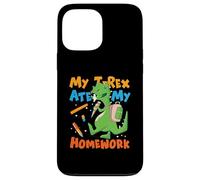 My T-Rex Ate My Homework School T-Rex dinosaurio Carcasa para iPhone 13 Pro Max