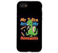 My T-Rex Ate My Homework School T-Rex dinosaurio Carcasa para iPhone SE (2020) / 7 / 8