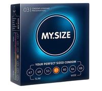 My Tamaño Pequeño Condones 57mm Mezclado Pack Cerrar Feel Snug Para Caja De 28