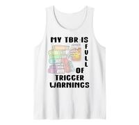 My TBR is Full of Trigger Warnings Books Spicy My Coffee Icy Camiseta sin Mangas