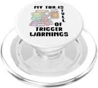 My TBR is Full of Trigger Warnings You Had Me Dark Romance PopSockets PopGrip para MagSafe
