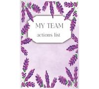 My Team: actions list organiser