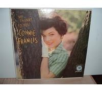 My Thanks To You - Connie Francis LP