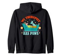 My Therapist has Paws Sudadera con Capucha