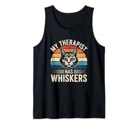 My Therapist Has Whiskers Camiseta sin Mangas