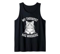 My Therapist Has Whiskers Camiseta sin Mangas