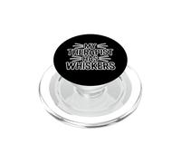 My Therapist Has Whiskers PopSockets PopGrip para MagSafe