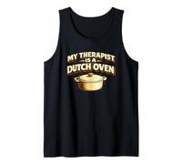 My Therapist Is A Dutch Oven Sourdough Bread Baking Baker Camiseta sin Mangas