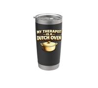 My Therapist Is A Dutch Oven Sourdough Bread Baking Baker Vaso térmico de acero inoxidable de doble pared