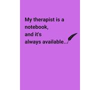 My therapist is a notebook, and it's always available...: Journaling as a tool for self-awareness.