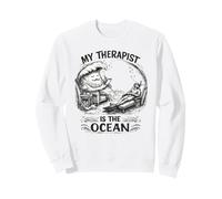 My Therapist is The Ocean Apnea Atletas Buceo Sudadera