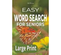 My Therapy Easy Word Search for Seniors: 55 Easy Large Print Word Search Puzzles for Relaxation, Focus & Fun