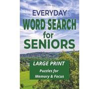 My Therapy Everyday Word Search for Seniors: 55 Easy Large Print Word Search Puzzles Featuring Everyday Items for Memory, Focus, and Relaxation (My Therapy Easy Word Search Series)