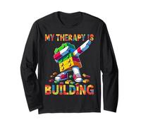 My Therapy Is Building Funny Master Builder Dabbing Manga Larga