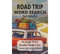 My Therapy Road Trip Word Search for Adults: 55 Large Print Puzzles to Beat Boredom, Relax, and Stay Sharp on Every Trip