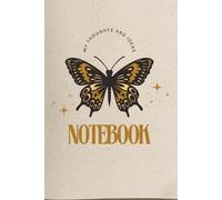 My Thoughts and Ideas Notebook: A Butterfly-Themed Journal for Inspiration and Creativity