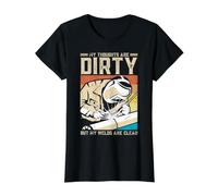 My Thoughts Are Dirty But My Welds Are Clean Camiseta gráfica económica, Mujer, Negro, XL