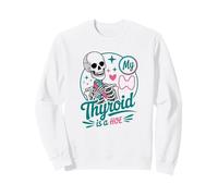 My Thyroid Is A Hoe Thyroid Cancer Awareness Month Meme Sudadera