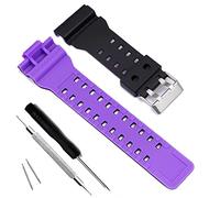 My Time OliBoPo Correa de repuesto para reloj Casio G-Shock GD120/GA-100/GA-110/GA-100C, 30mm, Silicona, No es una piedra preciosa