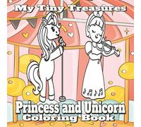 My Tiny Treasures: Princess and Unicorn: Hand-Drawn Coloring Book for Toddlers Ages 1-3 | Large Print, Easy-to-Color Pages for Early Learning Fun/8.5 ... holidays, or everyday creative fun.
