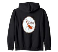My tiny Violin - Violín de hormiga violinista Sudadera con Capucha