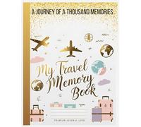 My Travel Journal: A Guided Trip Logbook to Record Adventures, Itineraries, Memories & Reflections: Vacation Planner & Travel Diary with Bucket List, ... Souvenir Pages - 100 Pages Travel Companion