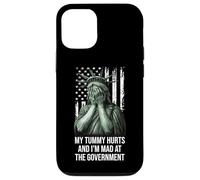 My Tummy Hurts and I'm at the Government Protest Resist Flag Carcasa para iPhone 12/12 Pro