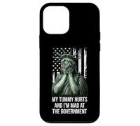 My Tummy Hurts and I'm at the Government Protest Resist Flag Carcasa para iPhone 12 mini