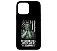 My Tummy Hurts and I'm at the Government Protest Resist Flag Carcasa para iPhone 13 Pro Max