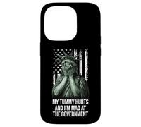 My Tummy Hurts and I'm at the Government Protest Resist Flag Carcasa para iPhone 14 Pro