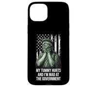 My Tummy Hurts and I'm at the Government Protest Resist Flag Carcasa para iPhone 15 Plus