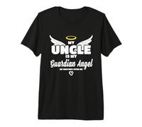 My Uncle Is My Guardian Angel He Watches Over Me In Memory Camiseta Premium