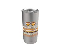 My Uncle Is Single (Looking For My Future Auntie) Vaso térmico de acero inoxidable de doble pared