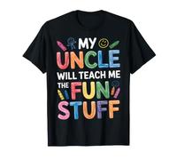 My Uncle Will Teach Me The Fun Stuff Vibraciones Frescas - Camiseta