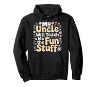 My Uncle Will Teach Me The Fun Stuff Vibraciones Frescas Sudadera con Capucha