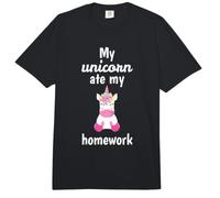 My Unicorn Ate My Homework Unicorn Lover Comfort Colors Adult Heavyweight T-Shirt
