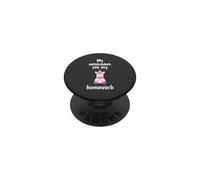 My Unicorn Ate My Homework Unicorn Lover PopSockets PopGrip Adhesivo