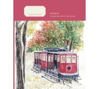 My Urban Sketch Composition Notebook - Hwarangdae Railroad Park in Seoul | College Ruled 100 Pages: 7.5 x 9.25 Inches, Art Journal Gift