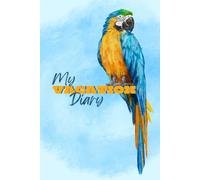 My vacation diary; Notebook for recording summer memories; Illustrated journal with space for drawings and photos; for children, teenagers and women.